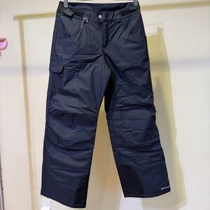 Columbia Unisex black snow pants